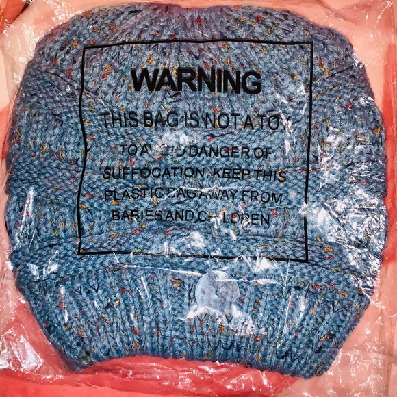 C.C MESSY BUN BEANIE TAIL SOFT STRETCH EXC.-🎉DENIM🩵~or~🎉OMBRE🫒,OS,BNWTIB/WOT - Picture 8 of 14